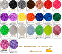 Tubitos Hama Beads Midi Bolsa X 300
